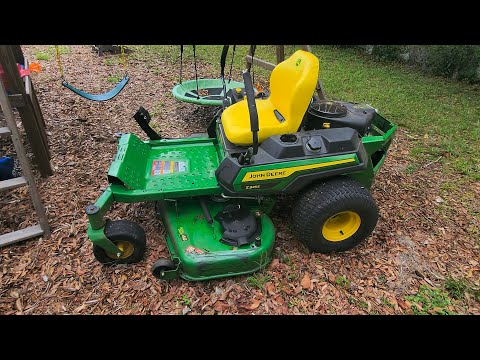 So bewegen / aktivieren / deaktivieren Sie Ihren John Deere Z325E Rasenmäher nach der Lieferung!