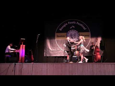 Boogie Woogie Impro with Live Band - Sondre & Tanya