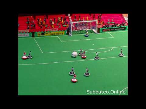 immagine di anteprima del video: Dennis Bergkamp vs Newcastle in Subbuteo