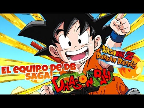 El equipo olvidado jugando con DB SAGA la aventura de goku chiquito! | Dokkan Battle Español