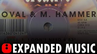 Oval & M. Hammer - I Don't Need (Cocaine Mix) - [1993]