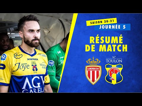 Résumé de match 20/21 - J5 : AS Monaco vs SC Toulon (2-0)