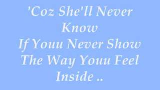 Jesse McCartney - Whyy Dont Youu Kiss Her - Lyrics