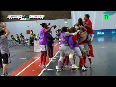 Taça da Liga Feminina de Futsal (Meias-finais): SL Benfica 7-0 Santa Luzia FC