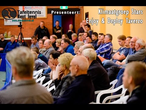 Tafeltennis Samenvatting Klimaatgroep Stars - Enjoy & Deploy Taverzo