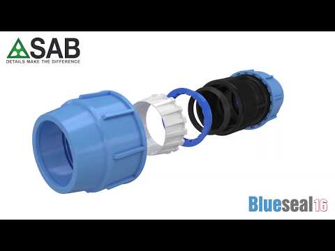 Blueseal 16 - Made in Italy compression fittings by SAB S.p.A.