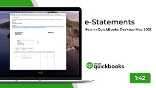 e-Statements | New in QuickBooks Desktop Mac 2021