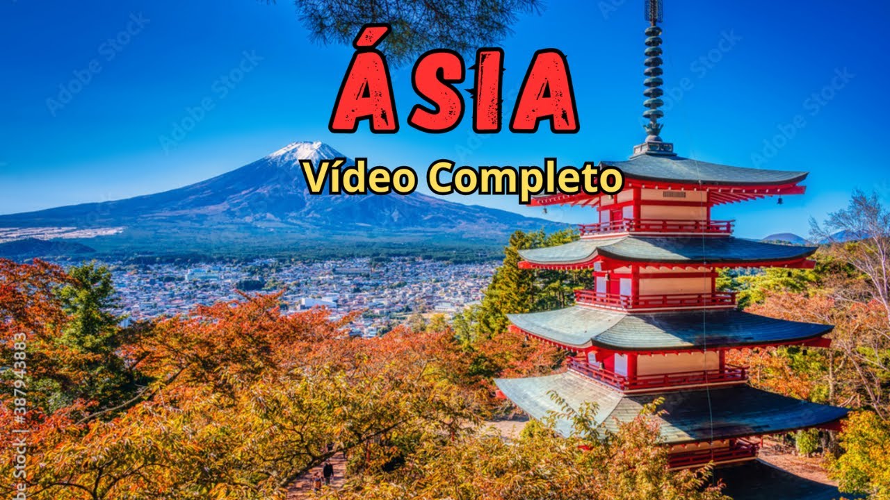 ✳️ ÁSIA - VÍDEO COMPLETO #asia #asiaticos #continenteasiatico #orientemedio #orientemédio