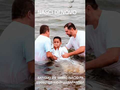 BATISMO IPR SANTO INÁCIO PR.