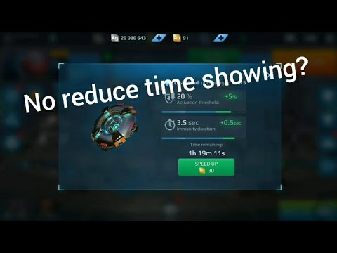 [WAR ROBOTS] Are you missing the reduce upgrade option after battles?