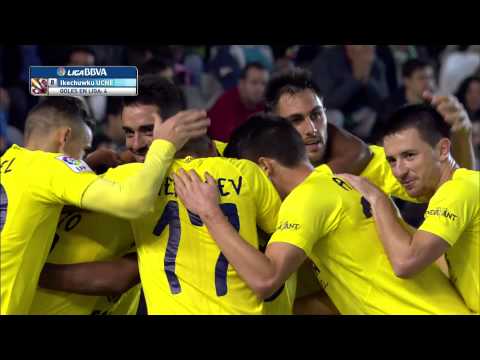 Gol de Uche (0-2) en el Córdoba CF - Villarreal CF - HD