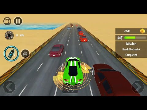 Impossible Car Tracks 3D - New Mode Update Reckless Racing - Green Car Driving Simulator Gameplay