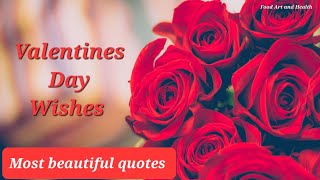Happy valentine day wish ideas | Valentines day quotes | valentines day messages for someone special
