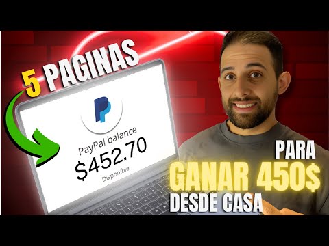 💵 Gana 450$ en tú TIEMPO LIBRE! 📲 5 Aplicaciones Para GANAR DINERO Por Internet!