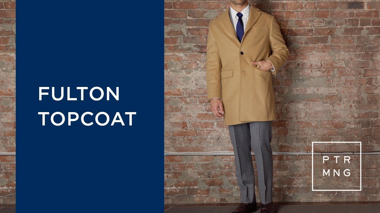 Peter Manning NYC Fulton Topcoat | A Topcoat for Shorter Men
