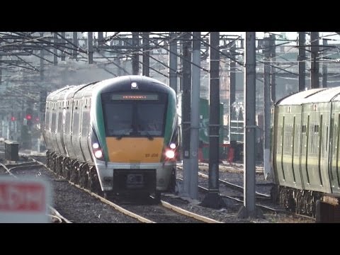 Irish Rail 22000 Class D.M.U. at Clontarf Road Station, Dublin