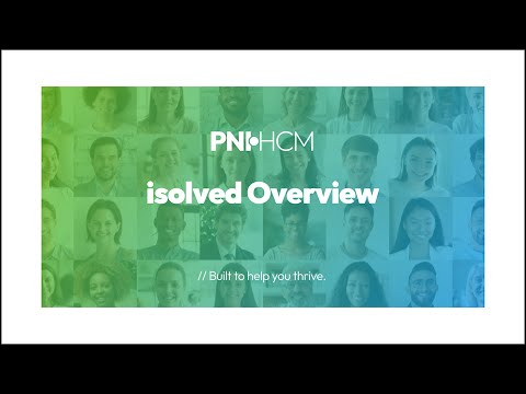 Isolved People Cloud Overview