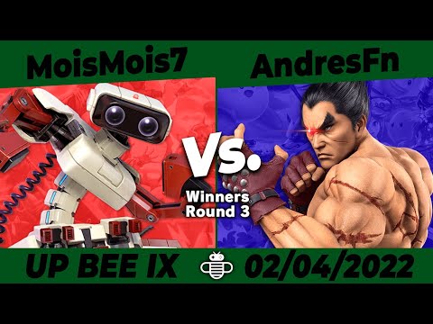 UP BEE IX - MoisMois7 (R.O.B.) Vs. AndresFn (Kazuya) - Winners R3