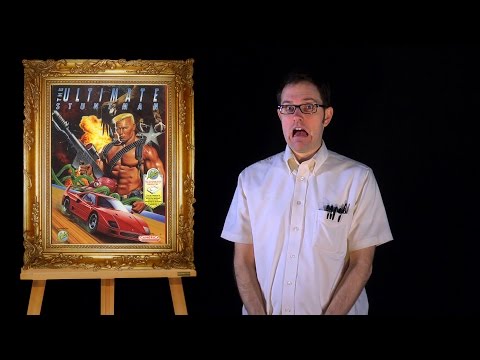 AVGN: Bad Game Cover Art #24 - The Ultimate Stuntman (NES)
