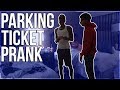 EPIC PARKING TICKET PRANK ON FUNNYMIKE Gets MAD