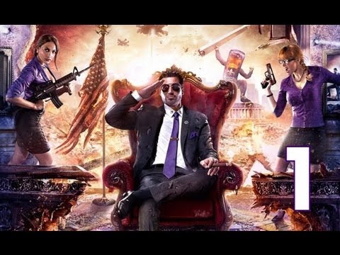 Saints Row 4 Gameplay Walkthrough Part 1 - Zero Saints Thirty X360 PC PS3 No Commentary