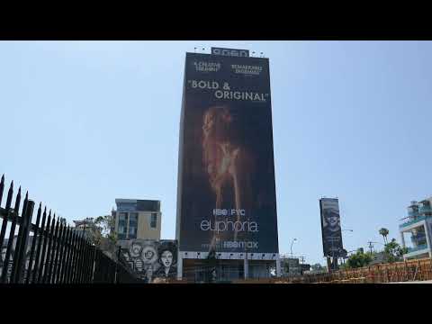 Zendaya Euphoria HBOMAX FYC Billboard Sunset Blvd Los Angeles California USA June 16, 2022