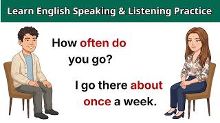 Learn English Speaking & Listening | Daily English Conversation Practice