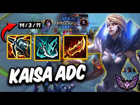 OTP Kaisa vs Miss Fortune ADC ( TripleKill ) Korea Master 705 LP | Patch 25.24