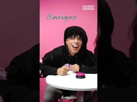 larray & nailea devora play What The Emoji FLIGHTHOUSE TIKTOK