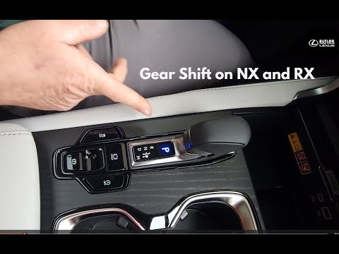 Lexus NX and RX Gear Shift Tutorial | How to change gears