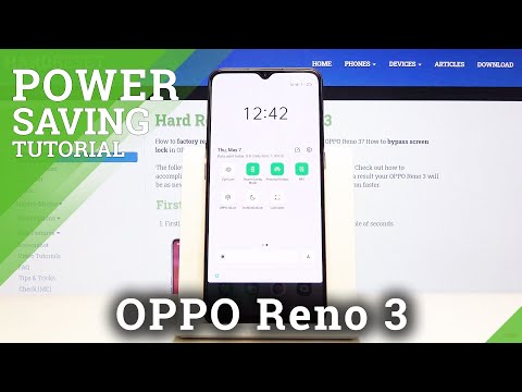 How to Save Power in OPPO Reno 3– Power Saving Mode