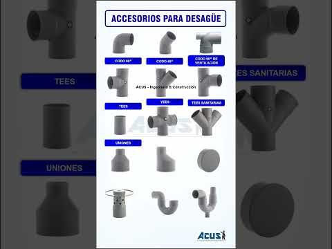 ACCESORIOS UTILIZADOS PARA DESAGÜE