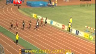 Athletics - Men's 100m Final | XV Pacific Games Day #12 #EMTVPacGames