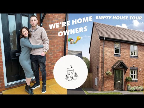 We’re Home Owners!! | Empty House Tour, 2 Bedroom Taylor Wimpy New Build | Lily&Ashley