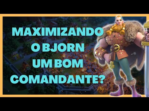 MAXIMIZANDO UM DOS MELHORES COMANDANTES ÉPICOS | BJORN IRONSIDE  - RISE OF KINGDOMS