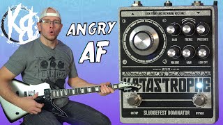 Video thumbnail for The ANGRIEST Overdrive?! | JPTR Effects FX Katastrophe Sludgefest Dominator by Kyle Bull