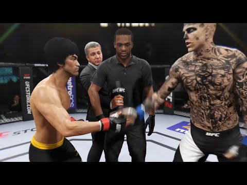 Bruce Lee vs. Zombie Boy (EA Sports UFC 2)