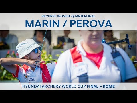 Alicia Marin v Ksenia Perova – Recurve Women’s Quarterfinal | Rome 2017
