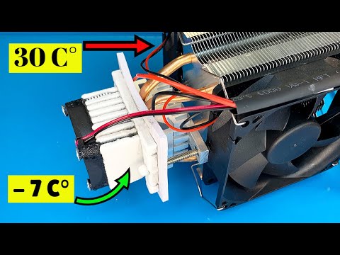 how to make peltier air conditioner peltier module , homemade ac