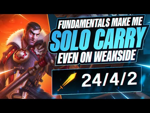 Fundamentals Make Me SOLO CARRY Even On WEAK SIDE!