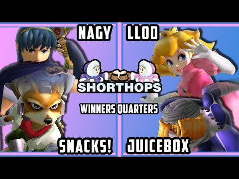 SH 1 SSBM - Juicebox & lloD Vs. Nagy & Snacks! - Smash Melee Doubles Winners Quarters
