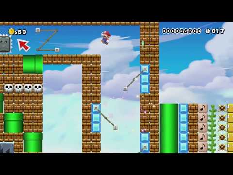 Esy Speedrun #4 (50 Seconds) by →★Wesley★→ - Super Mario Maker - No Commentary 1bl