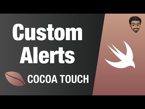 Custom Alerts | Swift 4, Xcode 10
