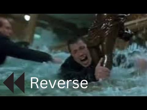 titanic grand staircase flooding in reverse