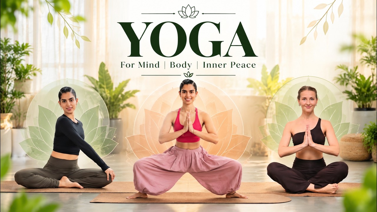 Yoga To Feel Your Best | Better Sleep & Relaxation | Upper & Lower Back Pain Relief | Stations