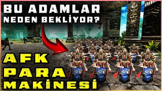 TAMAMEN AFK 250M KASTIM!  | Pazar Yaparak Char Diziyorum #6 | Knight O
