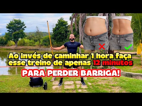 This workout burns more than 1 hour of walking! - LOSE BELLY FAT! (Only with a broomstick)