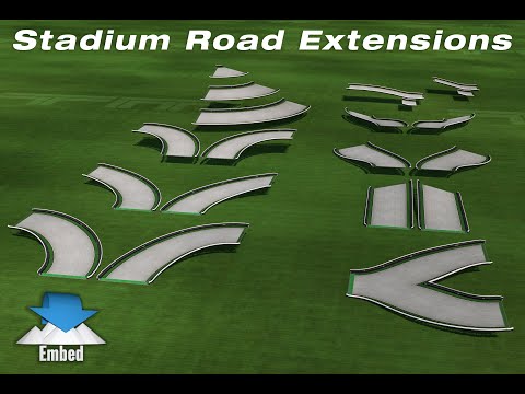 Stadium Road Extensions - Custom Blocks Tutorial