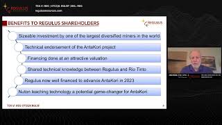 Regulus Announces Strategic Investment by Rio Tinto - December 2022 (6ix webinar