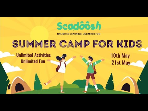 Scadoosh Summer Camp for Kids 2021 Teaser | India's Biggest Virtual Summer Camp